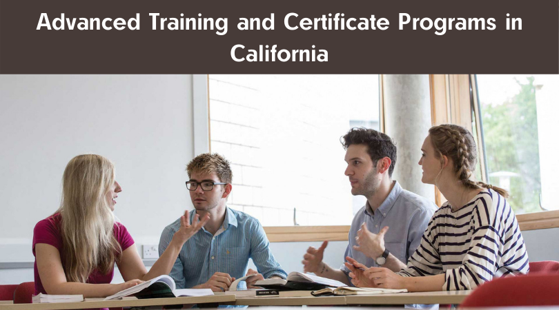 Advanced Training and Certificate Programs in California